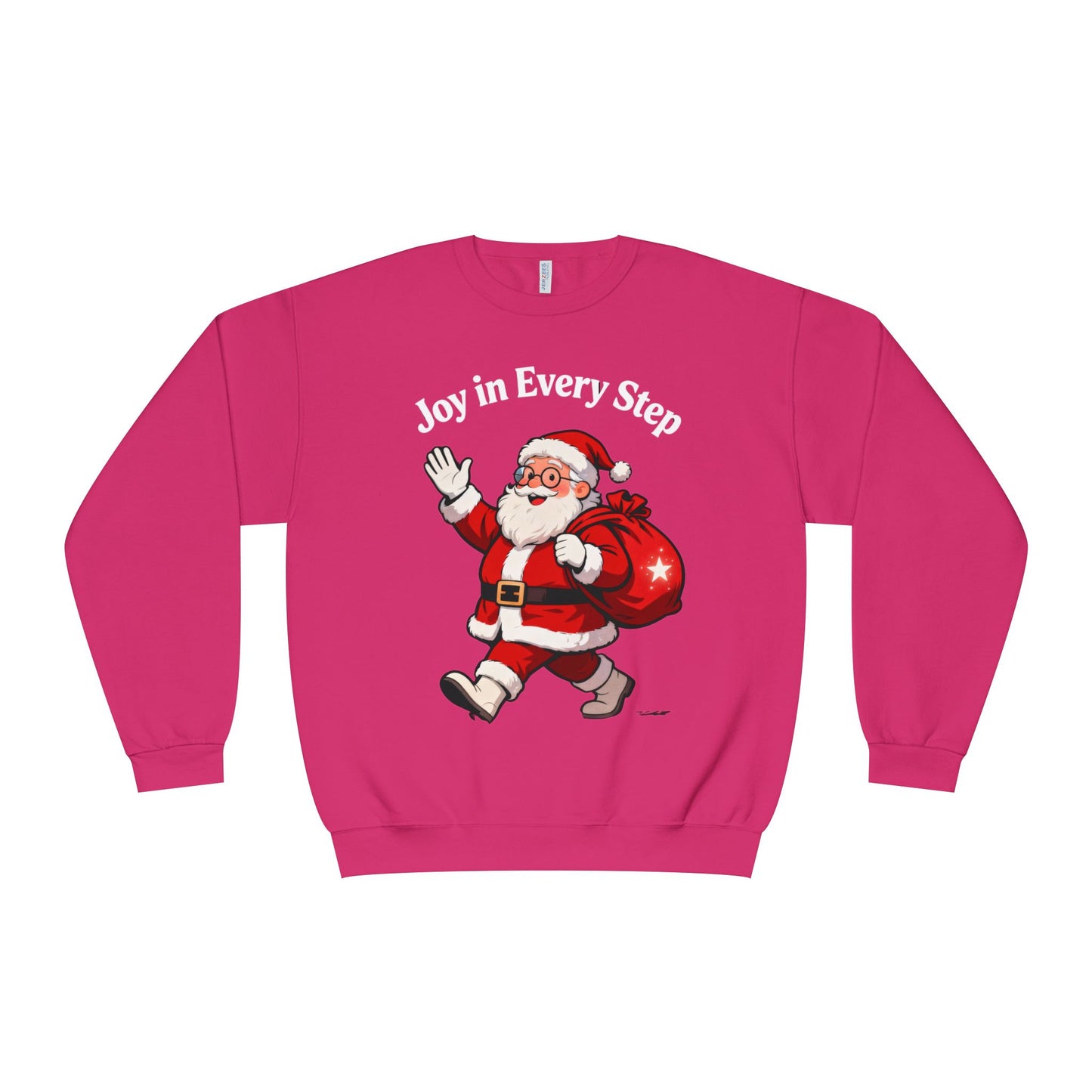 Festive Santa Crewneck: Cozy Christmas Pullover Gift