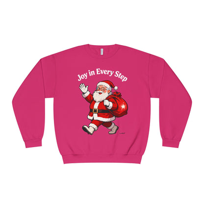 Festive Santa Crewneck: Cozy Christmas Pullover Gift