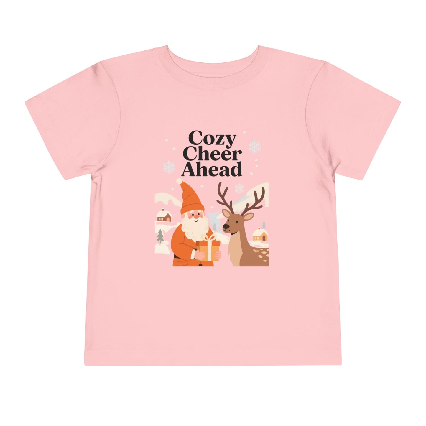 Winter Joy Kids Graphic Tee – Cute Holiday Smile Shirt for Toddlers