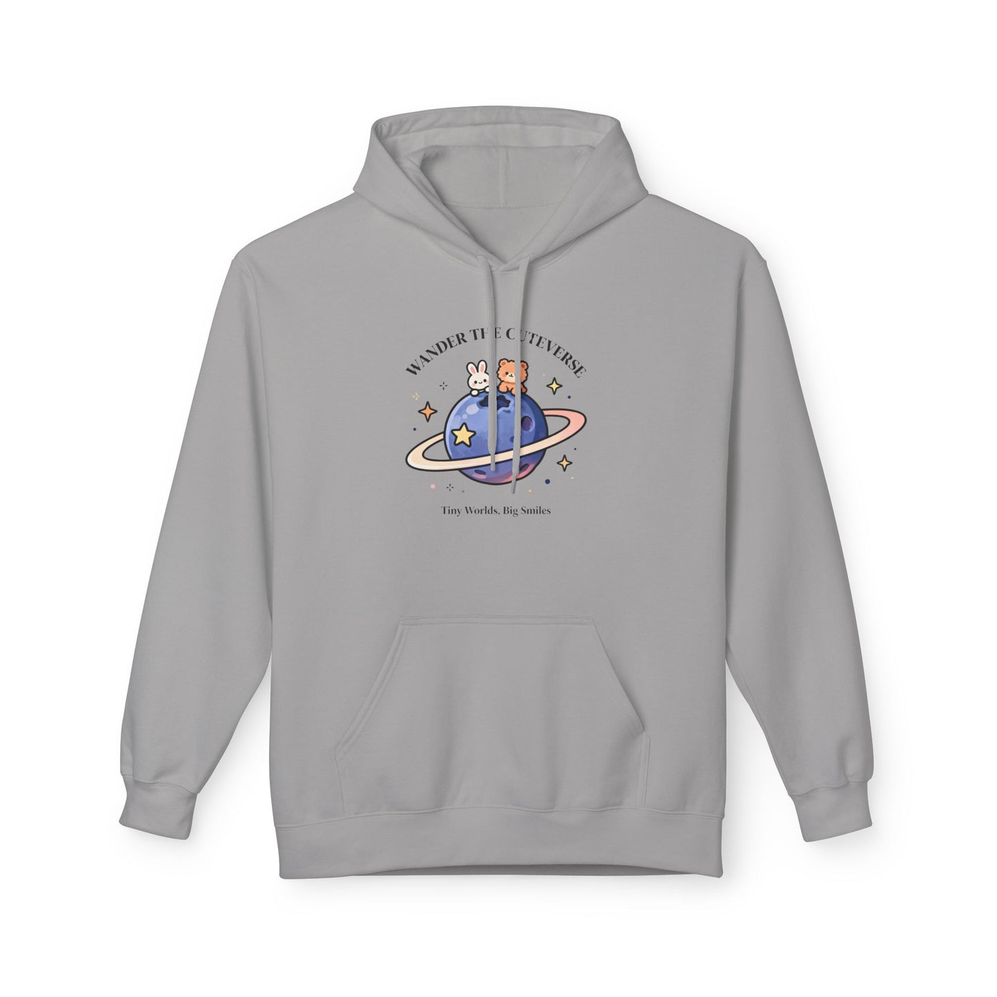 Space Friends Planet Hoodie – Cute Cosmic Adventure Graphic Pullover