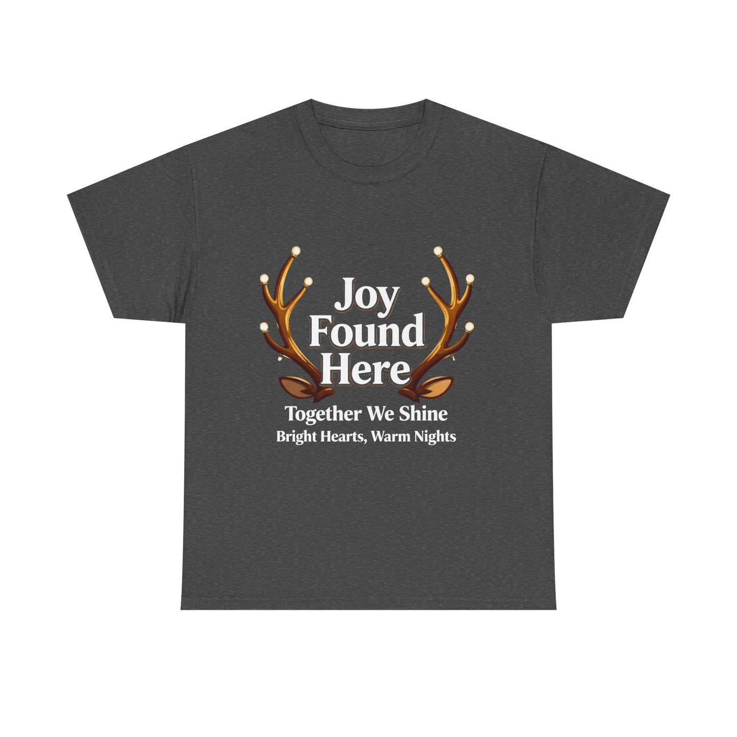 Festive Reindeer Antlers Tee – Joyful Christmas Shirt for Heartwarming Holiday Moments