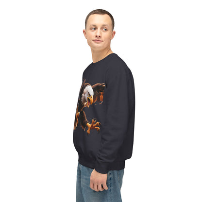 Eagle Emblem Custom Sweatshirt