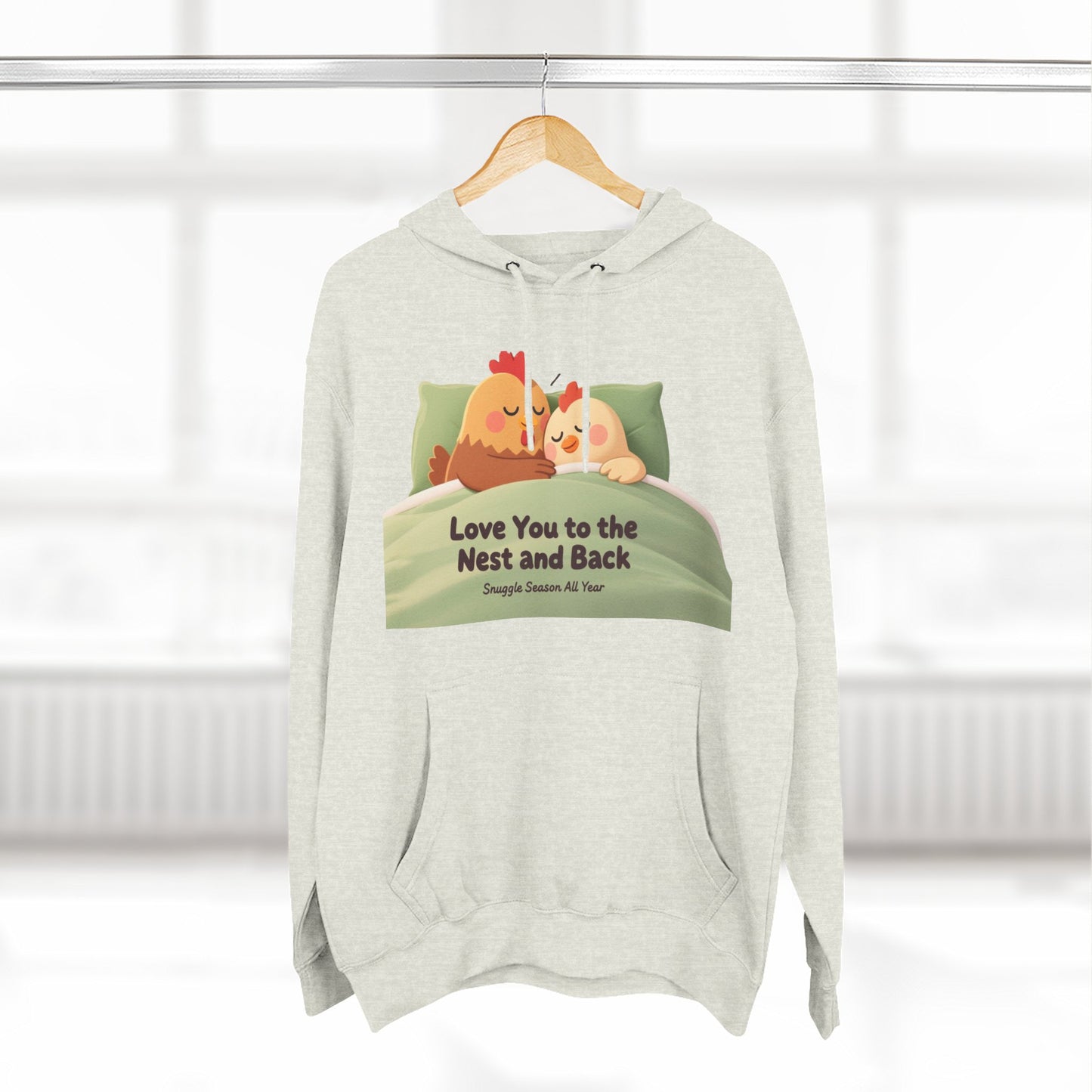 Cluckin’ Cozy Hoodie – Funny Chicken Graphic Sweatshirt That Feels Like a Warm Hug