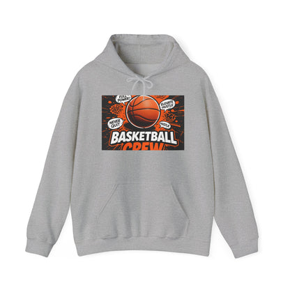 Custom Basketball Hoodie – Personalized Unisex Heavy Blend Hoodie for Players & Fans