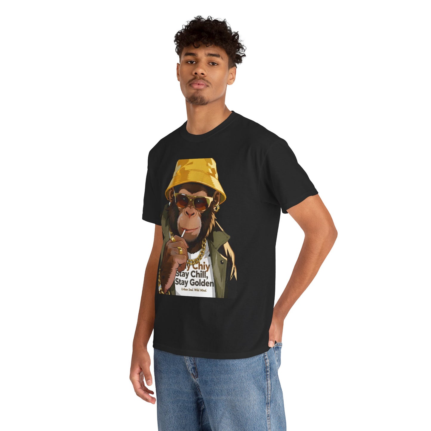 Urban Chimp Graphic T-Shirt – Chill Street Style with Retro Cool Attitude
