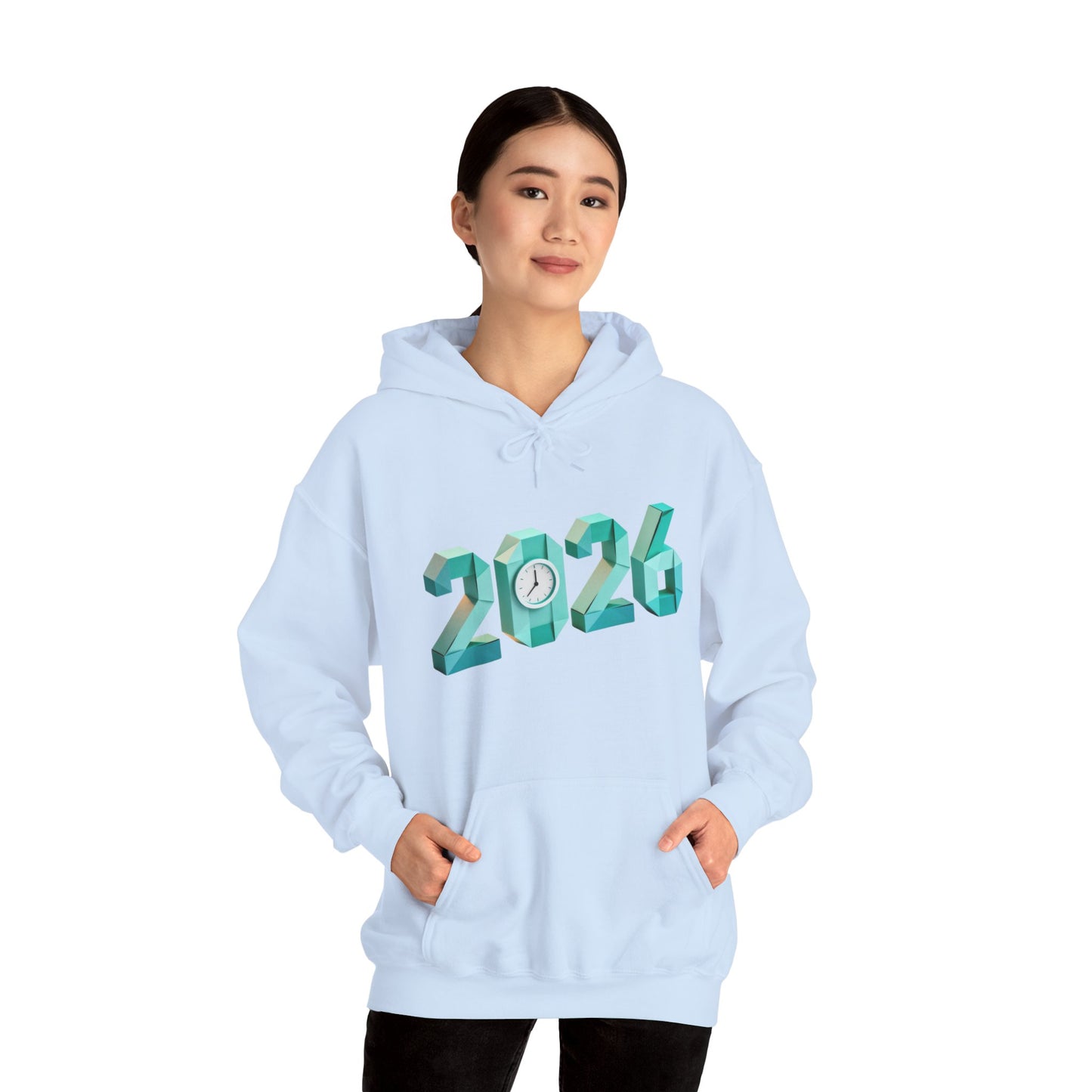 2026 Celebration Hoodie – Bold Throwback Year Design for Festive Winter Wear