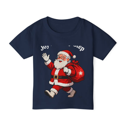 Jolly Santa Gift Bag T-Shirt – Adorable Christmas Top for Toddlers