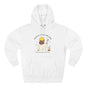 Kawaii Cat Café Hoodie – Soft Fleece Pullover with Relaxed Dreamer Message
