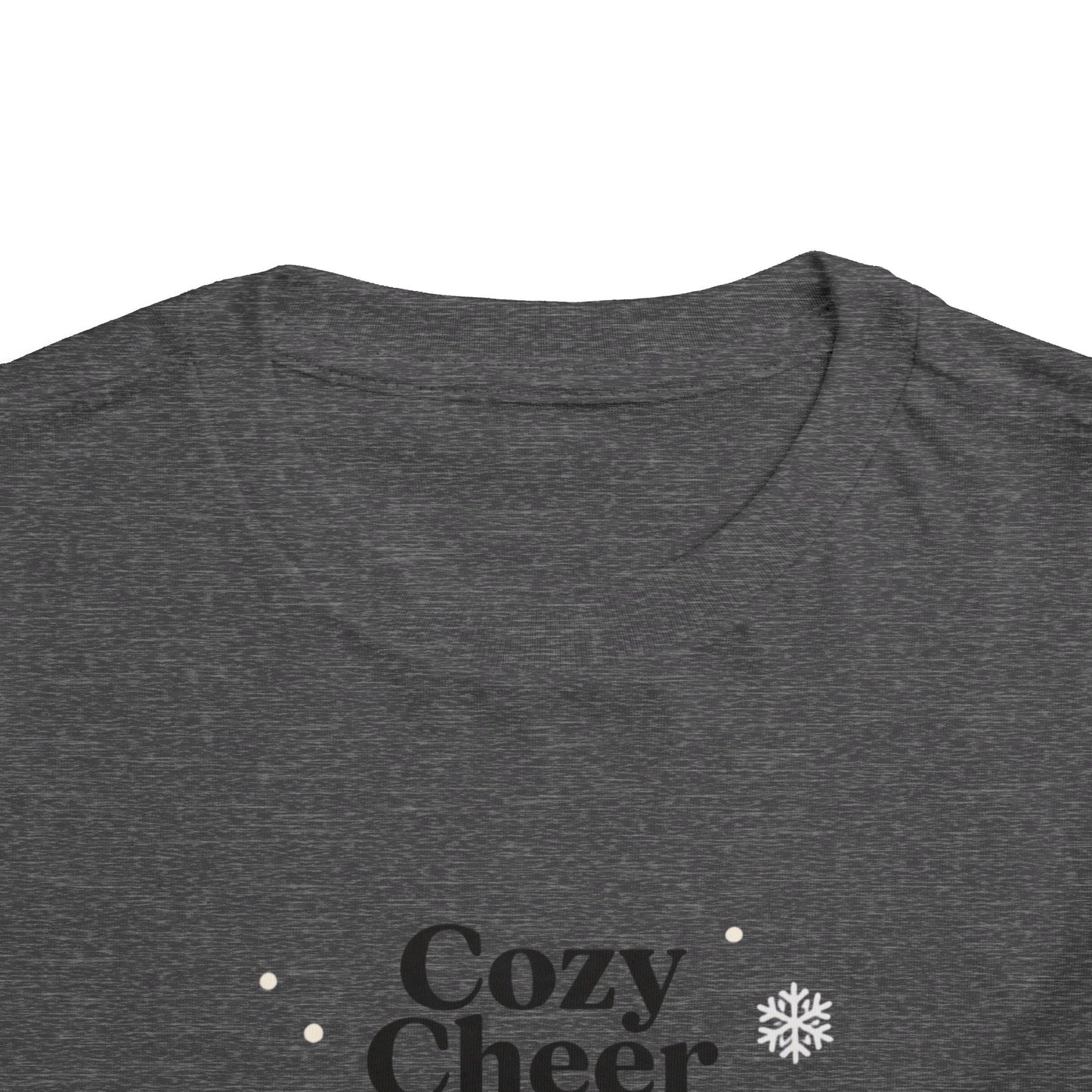 Winter Joy Kids Graphic Tee – Cute Holiday Smile Shirt for Toddlers