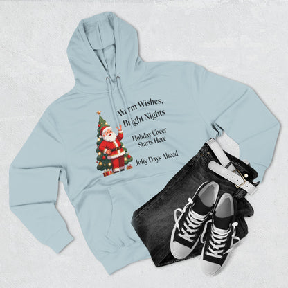 Cozy Santa Holiday Hoodie – Festive Winter Graphic Sweatshirt for Christmas Cheer