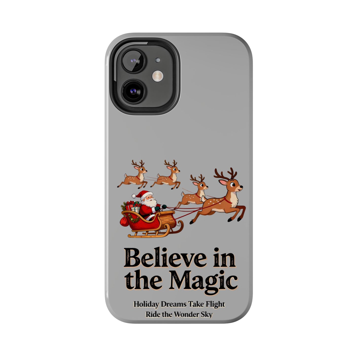 Enchanted Holiday Spirit Phone Case – Festive Christmas Art for Cozy Winter Vibes