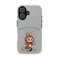 Bunny Bite Delight Phone Case – Cute Rabbit Snacking Design for Food Lovers