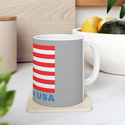 California Bear Heritage Mug – Vintage USA State Pride Ceramic Coffee Cup
