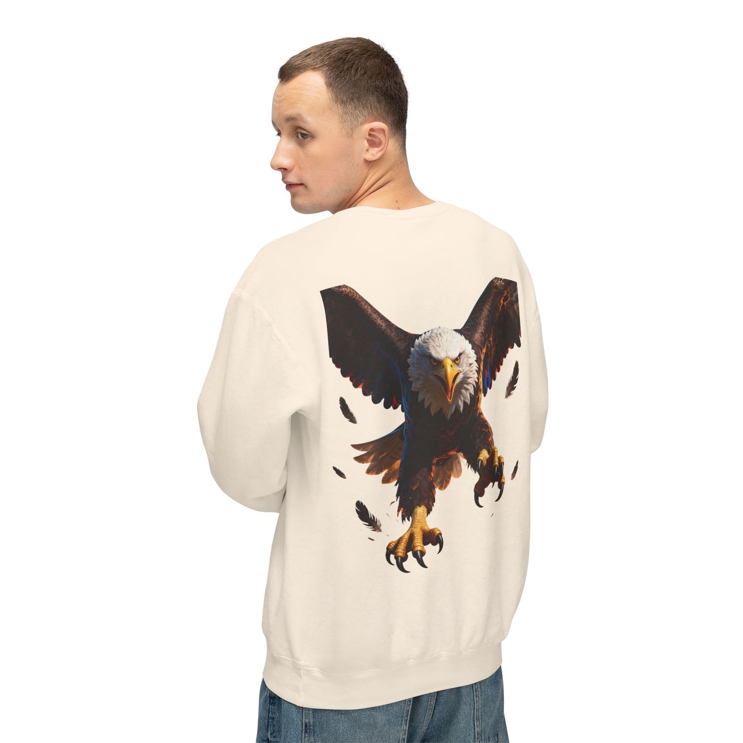 Eagle Emblem Custom Sweatshirt