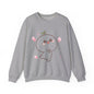 Blushing Peach Kawaii Sweatshirt – Soft Cute Cartoon Crewneck for Cozy Everyday Style