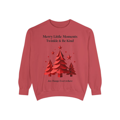 Twinkle & Kindness Christmas Pullover – Cute Holiday Graphic Sweatshirt for Winter Cheer