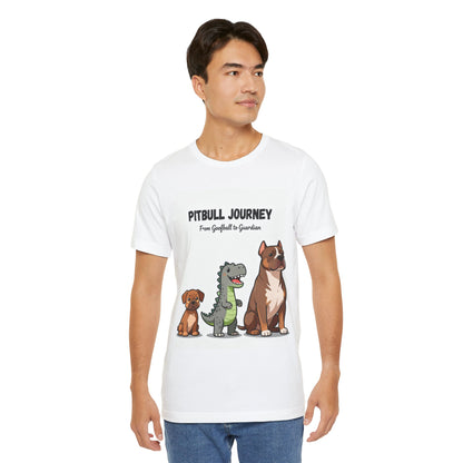 The Pitbull Phases Tee – Cute to Chaos to Champion, Because Growth Takes Grit