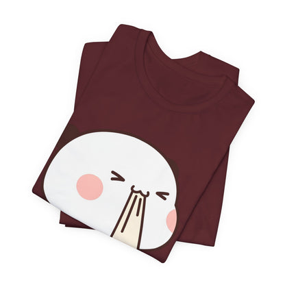 Cute Ramen Panda Tee – Whimsical Noodle Bowl Illustration Shirt