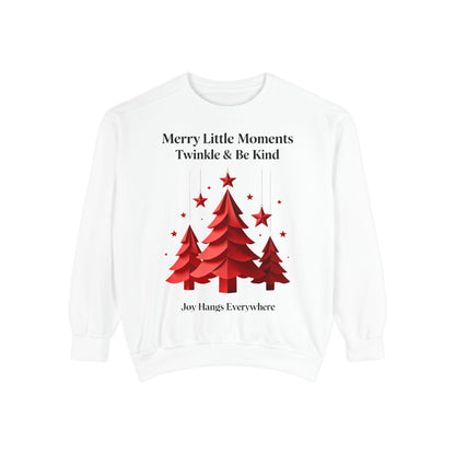 Twinkle & Kindness Christmas Pullover – Cute Holiday Graphic Sweatshirt for Winter Cheer