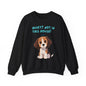 Beagle Life Sweatshirt – “Silence? Not a Chance!” Cozy Crewneck for Dog Homes Full of Joy and Barking
