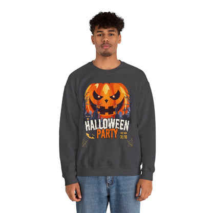🎃 Halloween Party Sweatshirt | Custom Crewneck for Men & Women