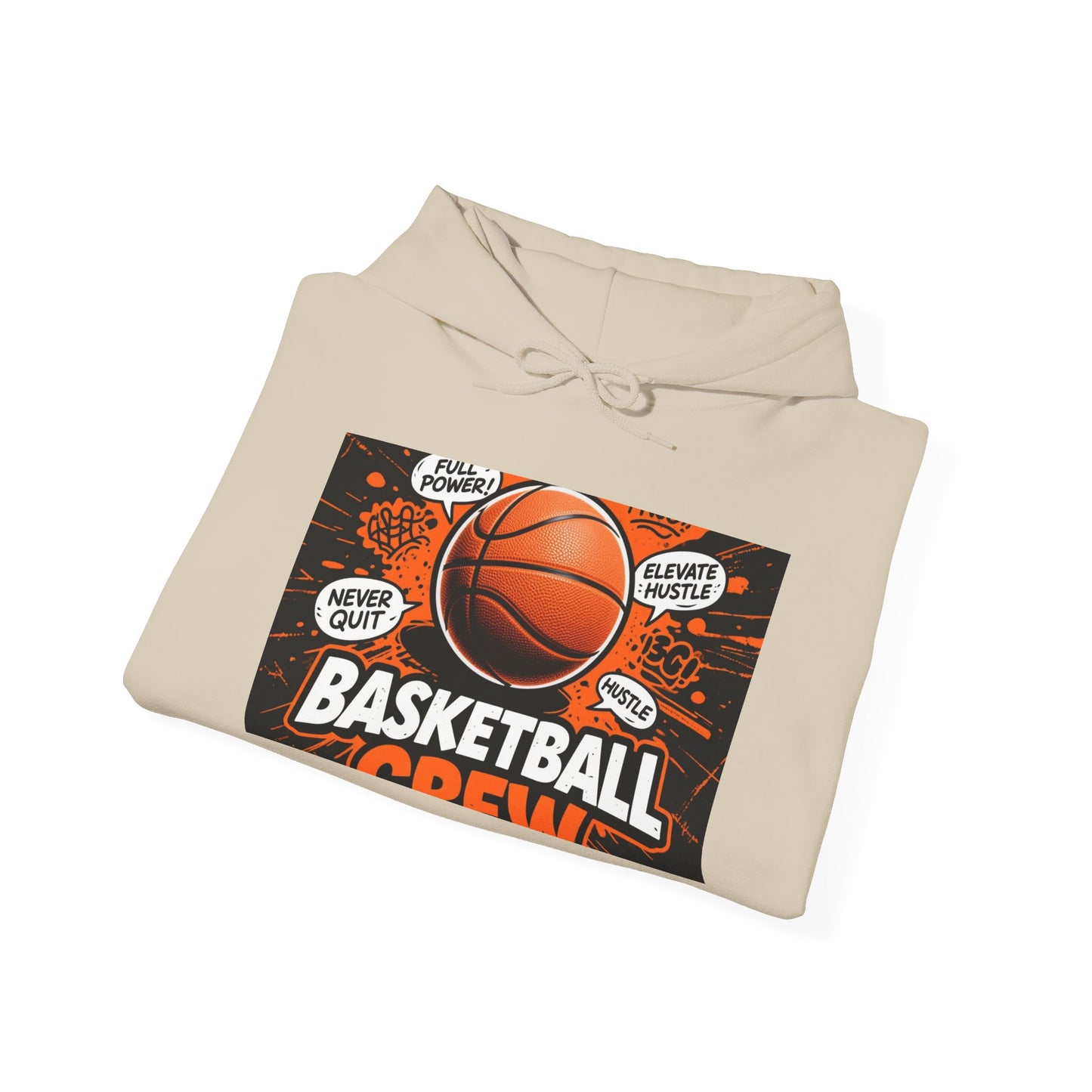 Custom Basketball Hoodie – Personalized Unisex Heavy Blend Hoodie for Players & Fans