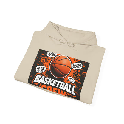 Custom Basketball Hoodie – Personalized Unisex Heavy Blend Hoodie for Players & Fans