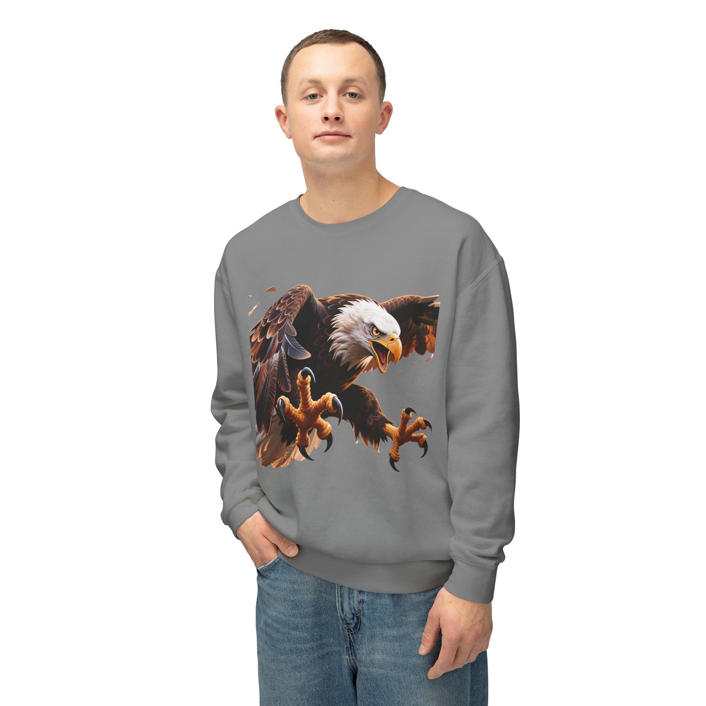 Eagle Emblem Custom Sweatshirt