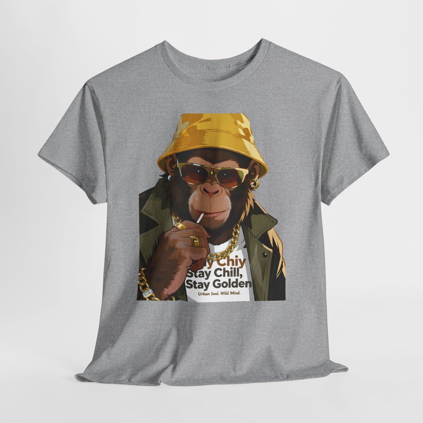 Urban Chimp Graphic T-Shirt – Chill Street Style with Retro Cool Attitude