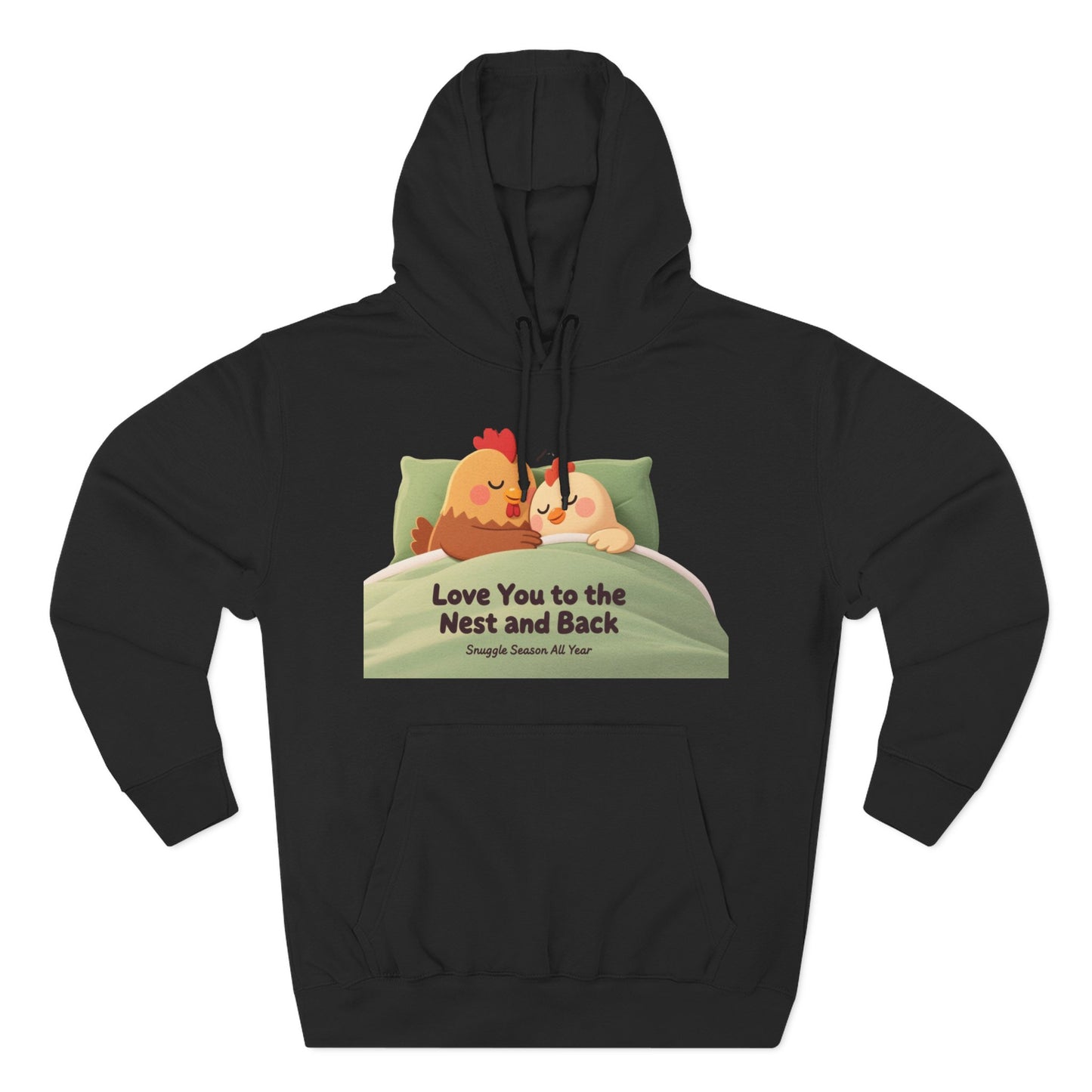 Cluckin’ Cozy Hoodie – Funny Chicken Graphic Sweatshirt That Feels Like a Warm Hug