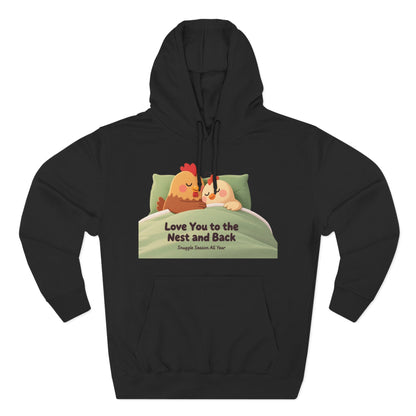 Cluckin’ Cozy Hoodie – Funny Chicken Graphic Sweatshirt That Feels Like a Warm Hug