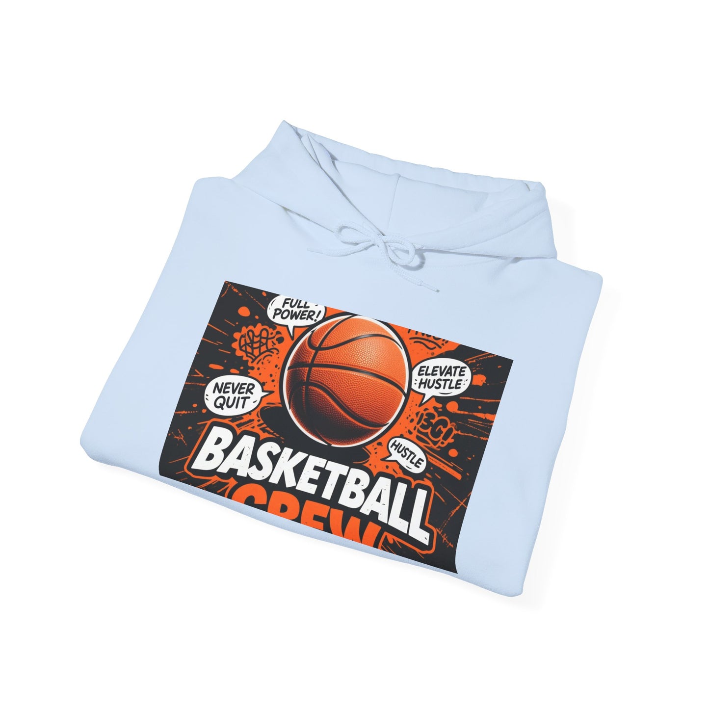 Custom Basketball Hoodie – Personalized Unisex Heavy Blend Hoodie for Players & Fans