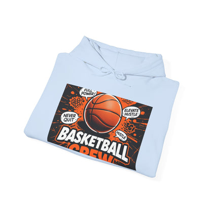 Custom Basketball Hoodie – Personalized Unisex Heavy Blend Hoodie for Players & Fans
