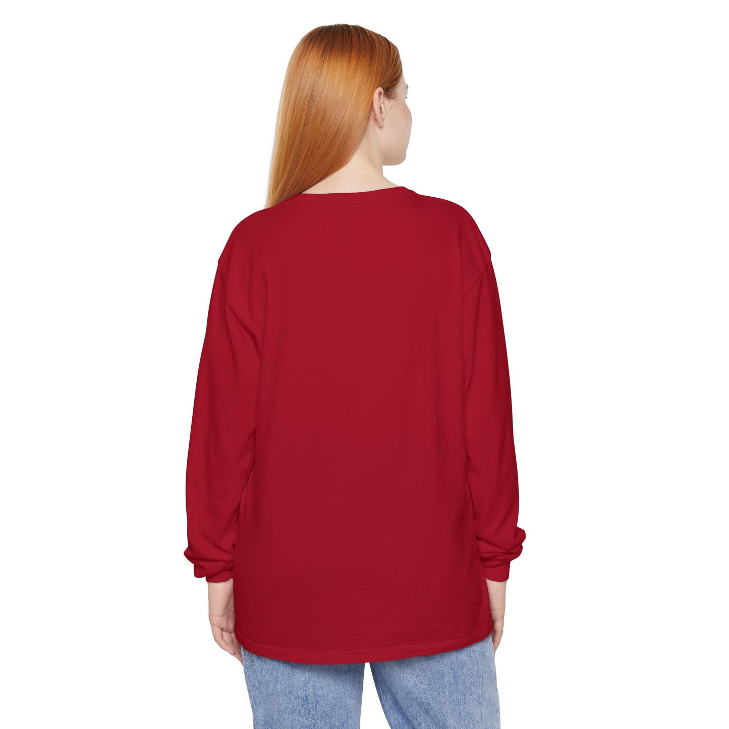 Holiday Spirit Long Sleeve Tee – Believe in the Magic of Christmas with Cozy Festive Style