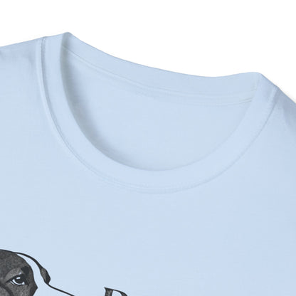 Serene Beagle Graphic Tee – Classic Monochrome Dog Lover Shirt with Peaceful Vibes