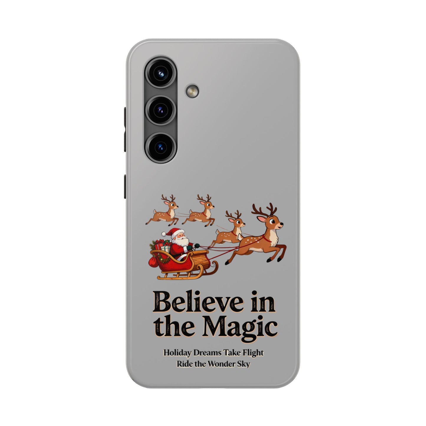 Enchanted Holiday Spirit Phone Case – Festive Christmas Art for Cozy Winter Vibes