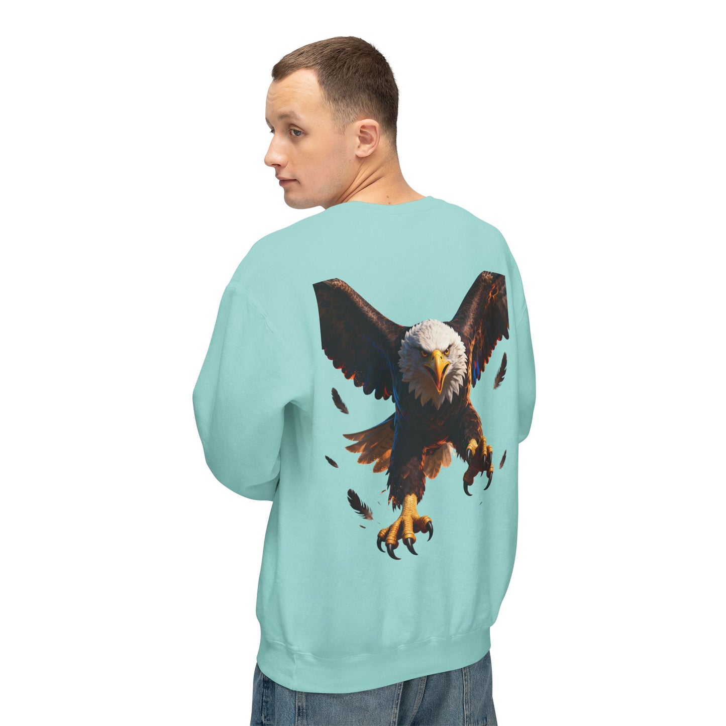 Eagle Emblem Custom Sweatshirt