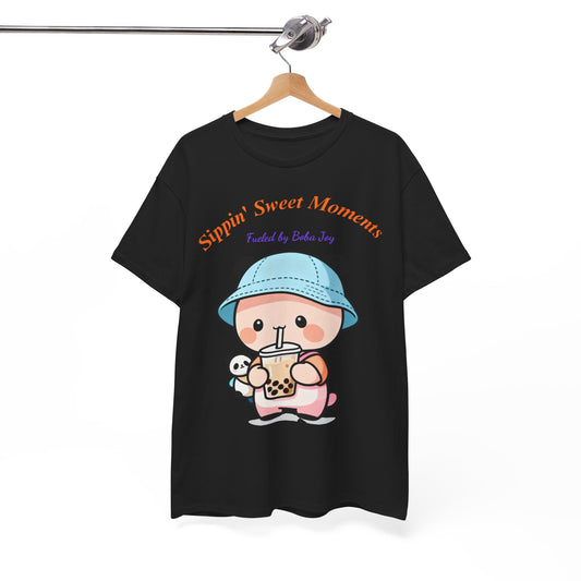 Kawaii Boba Panda T-Shirt – Cute Bubble Tea Lover Graphic Tee for Everyday Sweet Vibes