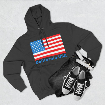 Custom USA Flag Hoodie – Personalized American Pride Sweatshirt