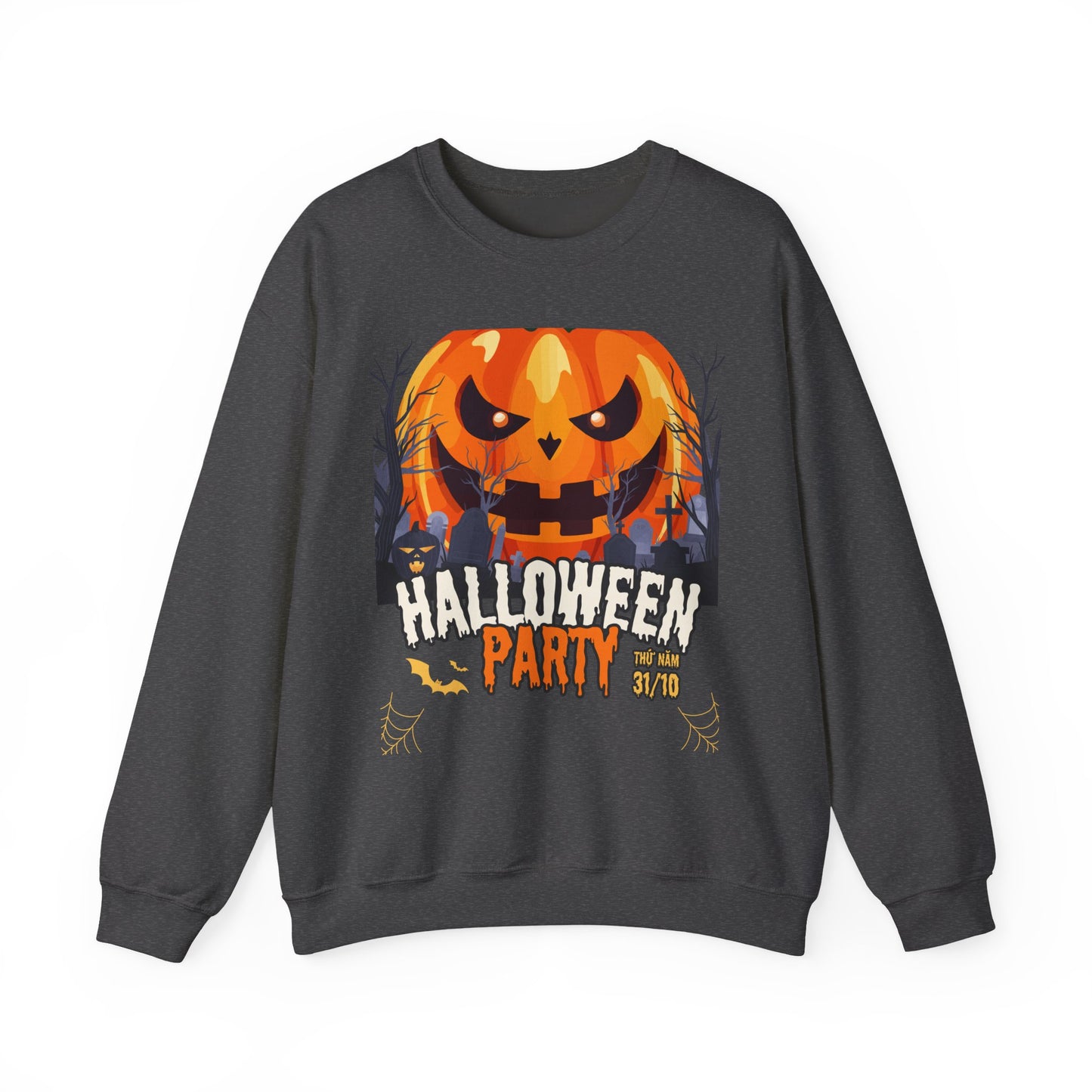 🎃 Halloween Party Sweatshirt | Custom Crewneck for Men & Women