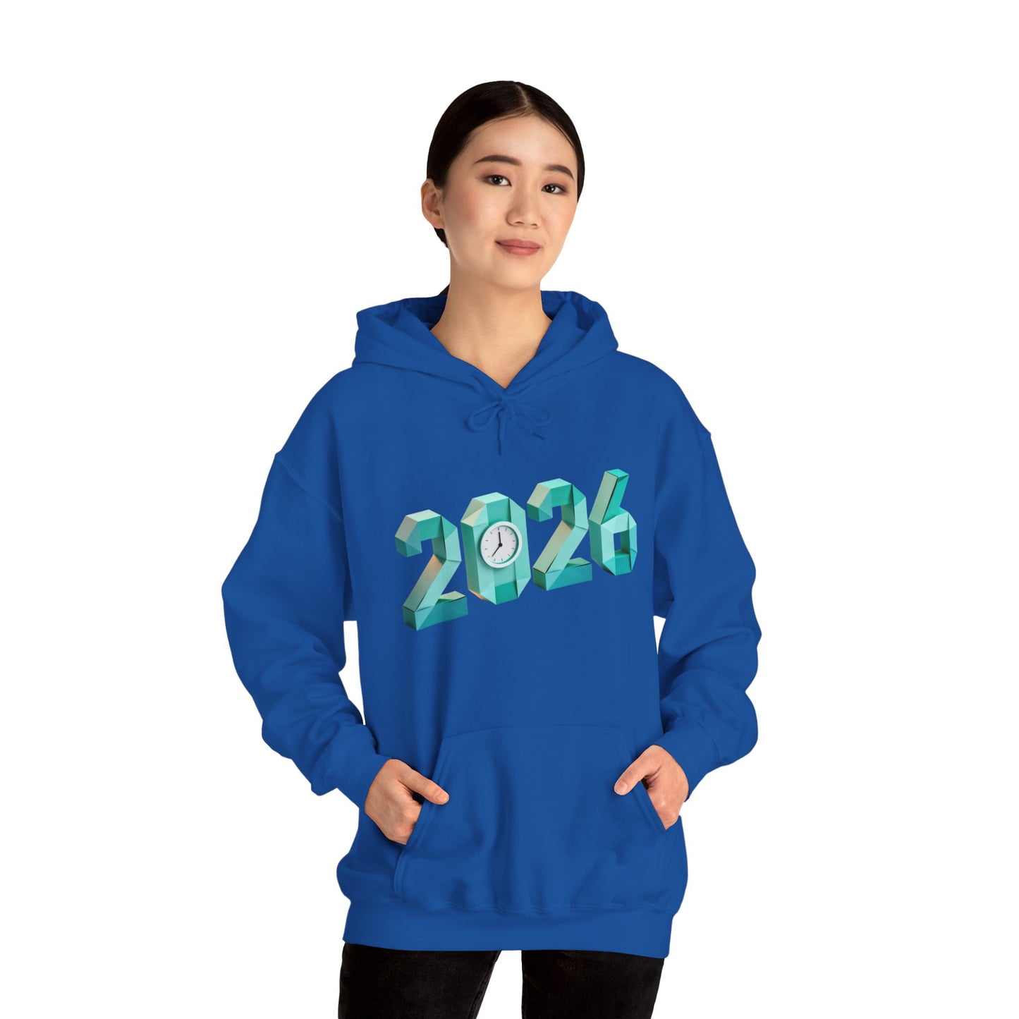 2026 Celebration Hoodie – Bold Throwback Year Design for Festive Winter Wear