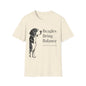 Serene Beagle Graphic Tee – Classic Monochrome Dog Lover Shirt with Peaceful Vibes