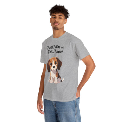 Playful Beagle Attitude Shirt — Adorable Dog Lover Gift, Everyday Casual Tee