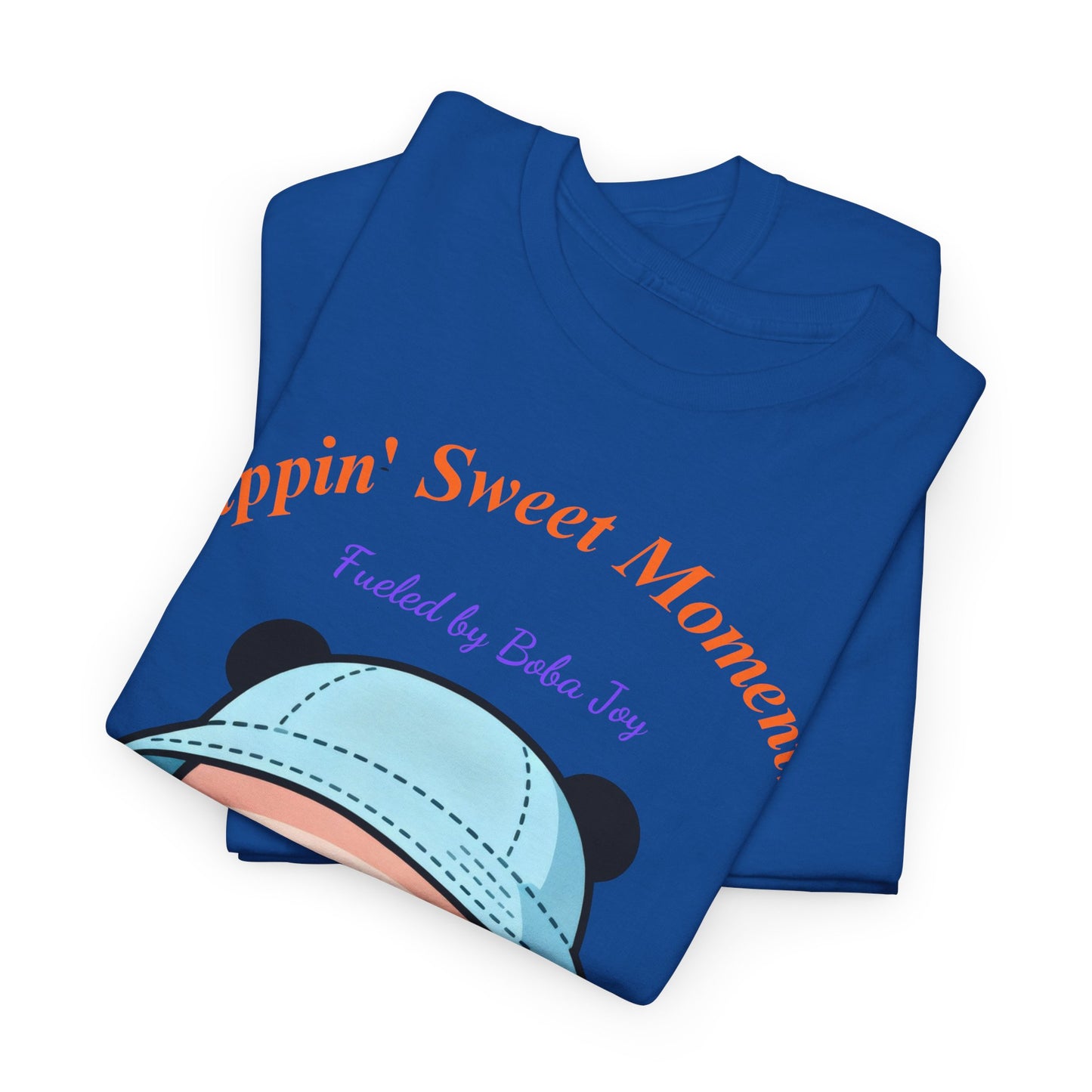 Kawaii Boba Panda T-Shirt – Cute Bubble Tea Lover Graphic Tee for Everyday Sweet Vibes