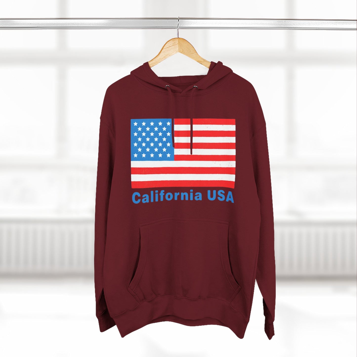 California Flag Pullover Hoodie – Classic Golden State Pride Apparel