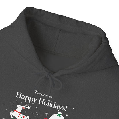 Santa Sleigh Holiday Hoodie – Cozy Christmas Pullover for Joyful Winter Moments