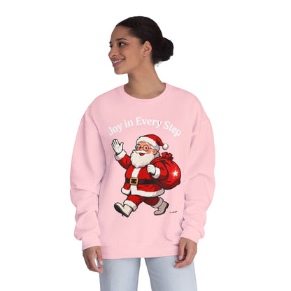 Festive Santa Crewneck: Cozy Christmas Pullover Gift