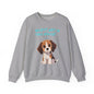 Beagle Life Sweatshirt – “Silence? Not a Chance!” Cozy Crewneck for Dog Homes Full of Joy and Barking