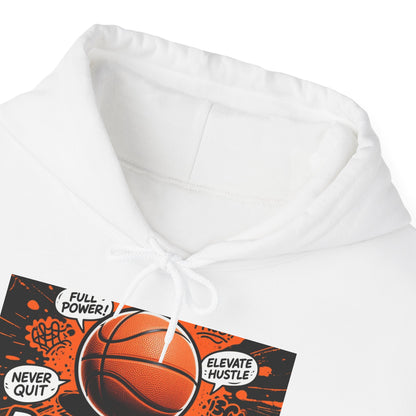Custom Basketball Hoodie – Personalized Unisex Heavy Blend Hoodie for Players & Fans