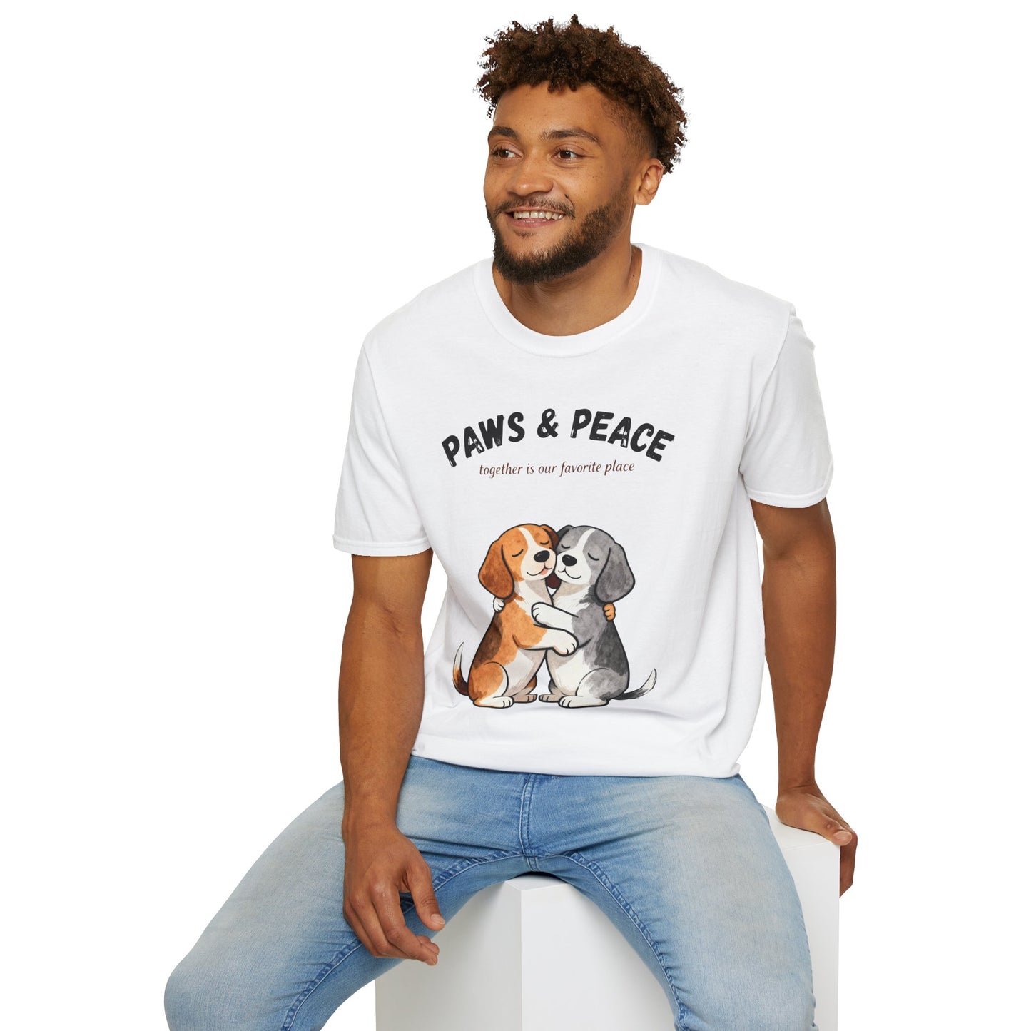 Beagle Hug Shirt – Cute Dog Lover Tee, Cozy Graphic Gift for Pet Moms & Dads